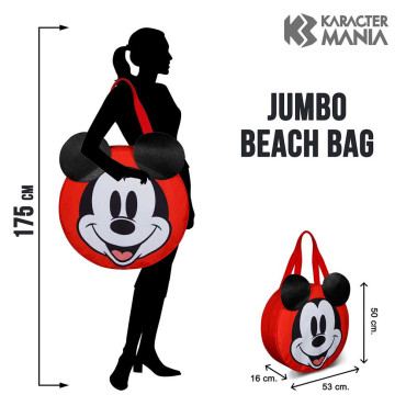 Saco de praia Disney Jumbo Mickey Mouse