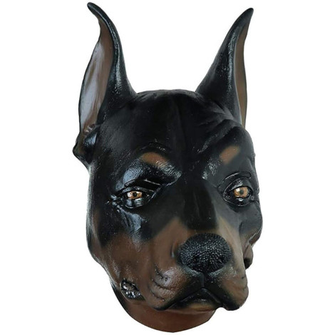 Máscara Doberman tamanho único