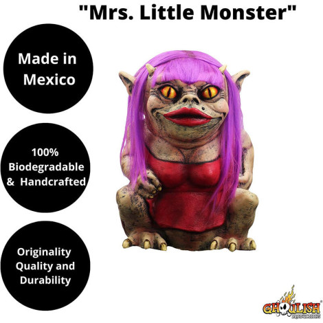 Pequena estatueta decorativa Lady Monster 33 Cm