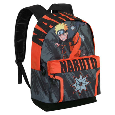 Mochila Naruto Cinzenta