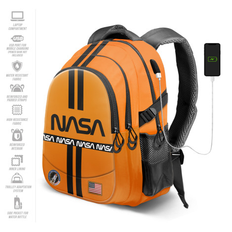 Mochila NASA Laranja