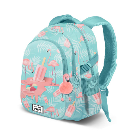 Oh My Pop! Mochila Turquesa Flamingo Gelado