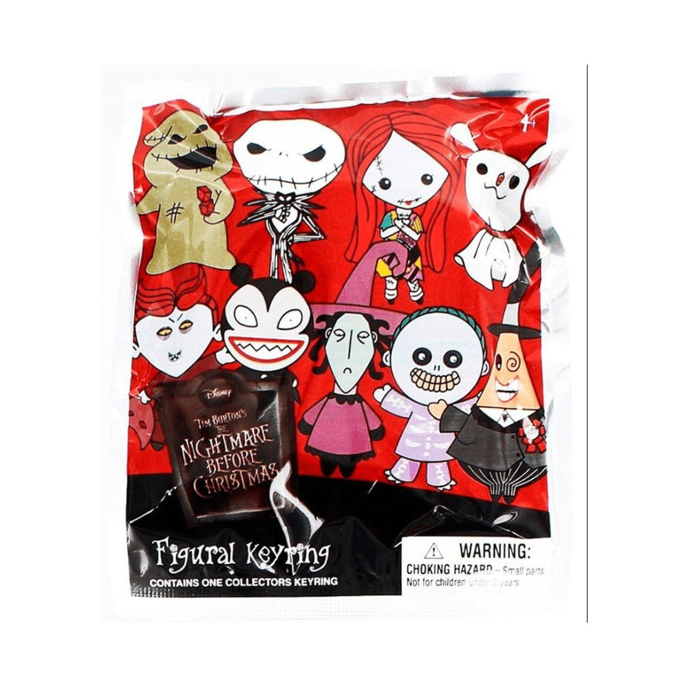 Porta-chaves surpresa em PVC "Nightmare Before Christmas