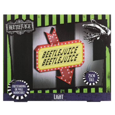 Candeeiro de cartaz Beetlejuice 22 x 25 cm