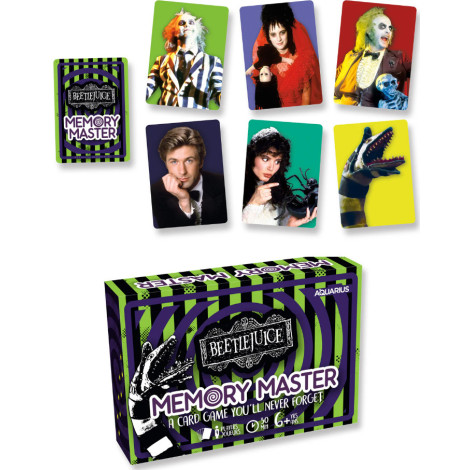 Jogo de cartas Beetlejuice Memory Master