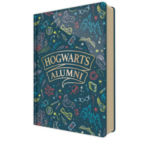 Bloco de notas espesso Harry Potter Hogwarts Alumni