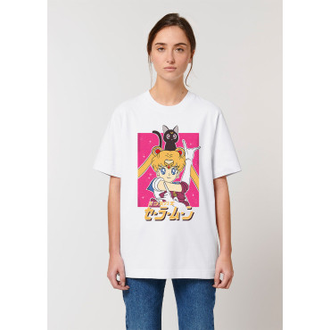 Sailor Moon T-shirt Serenity with Moon Fabricado no Japão