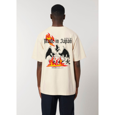 T-Shirt Pokémon Charizard Made In Japan