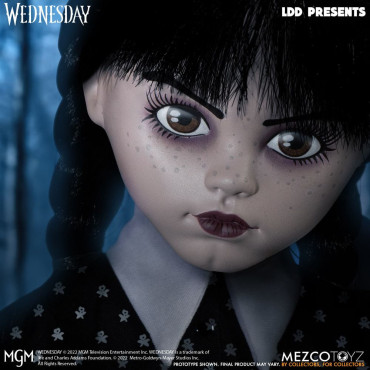 Wednesday Addams Mezco Toyz Bonecos Mortos-Vivos Figura