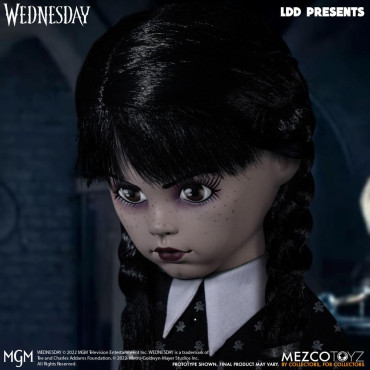 Wednesday Addams Mezco Toyz Bonecos Mortos-Vivos Figura