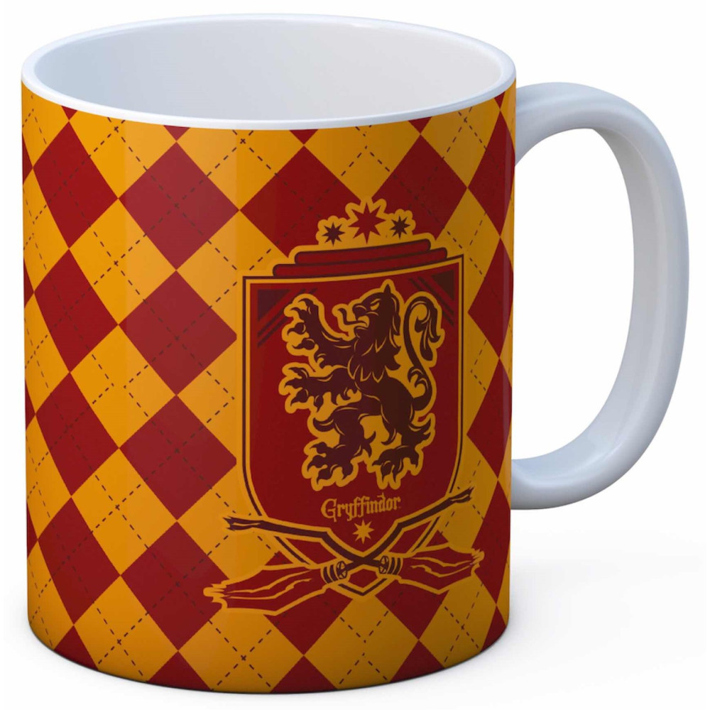 Caneca com emblema da Grifinória Harry Potter