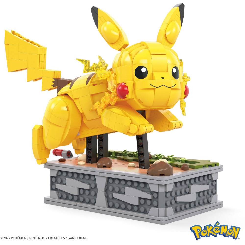 Kit de construção Pokémon Pikachu Mega construx