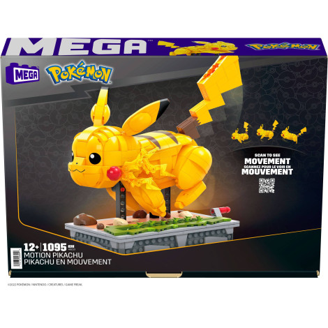 Kit de construção Pokémon Pikachu Mega construx