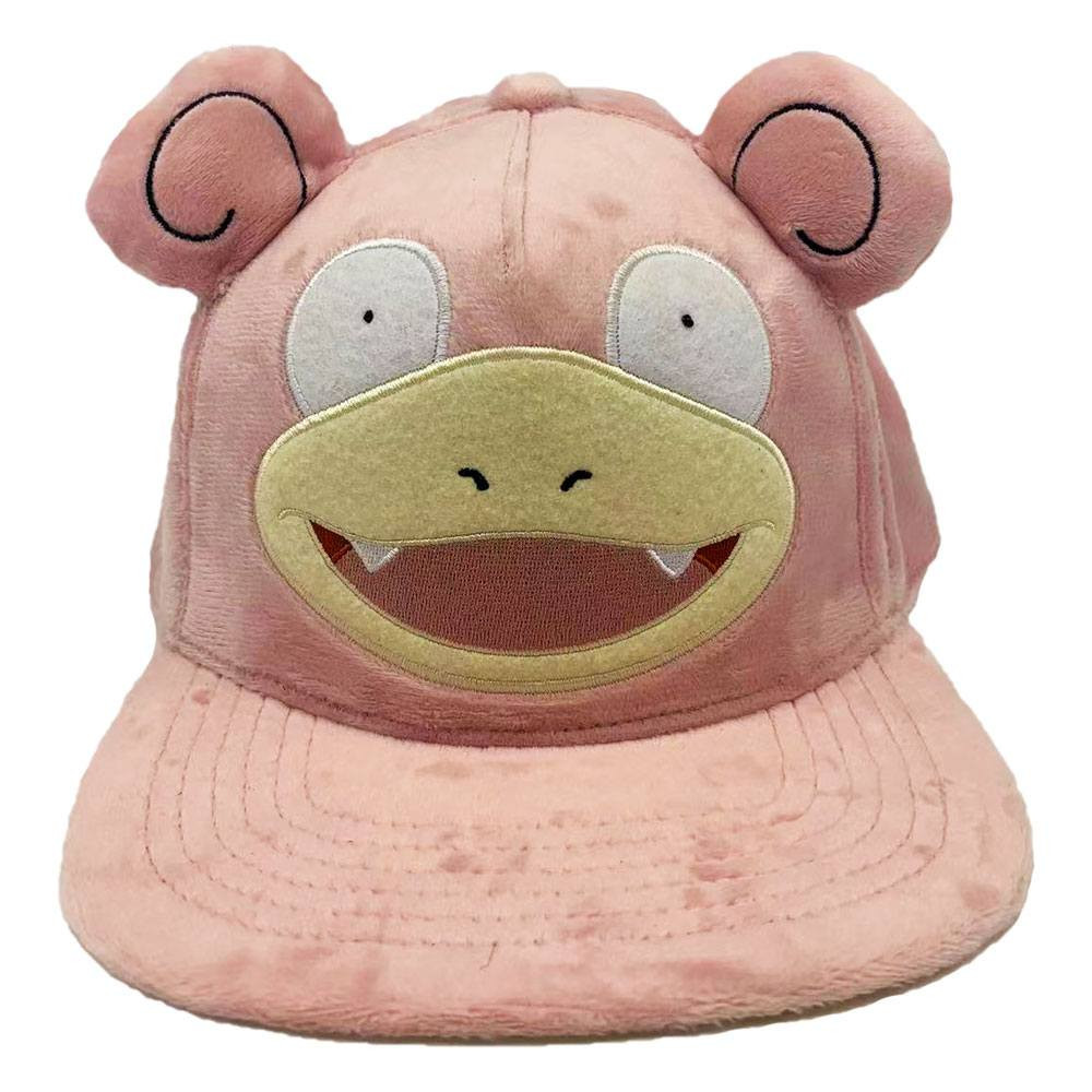 Boné de pelúcia Pokémon Snapback Cap Slowpoke