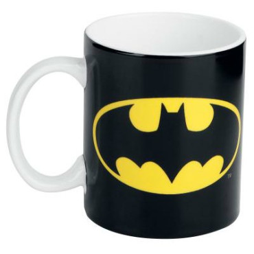 Caneca com o logotipo clássico do Batman