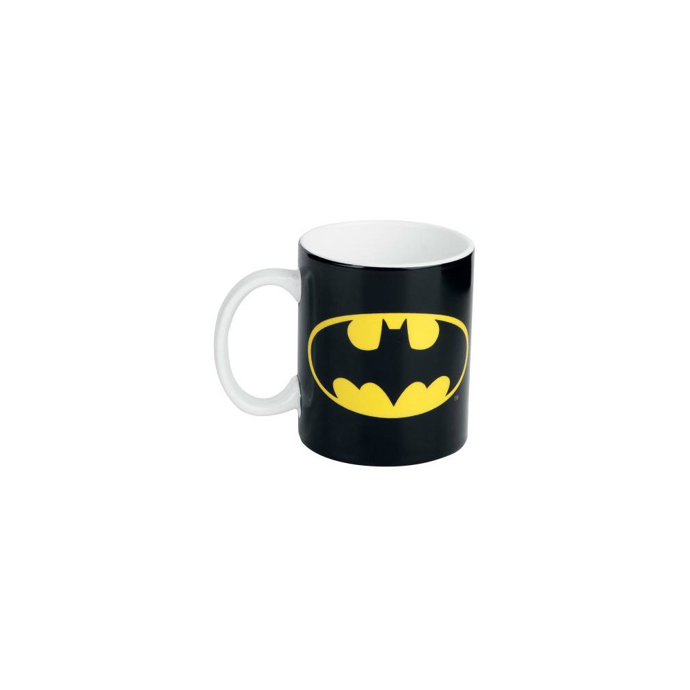 Caneca com o logotipo clássico do Batman