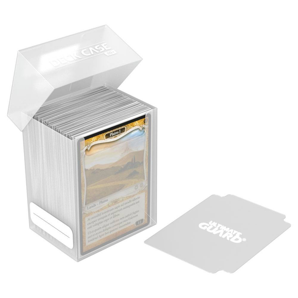 Caixa 80 cartas Transparente Ultimate Guard