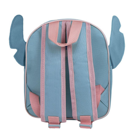 MOCHILA INFANTIL 3D APLICACIONES STITCH