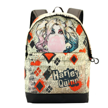 Mochila Harley Quinn Bege