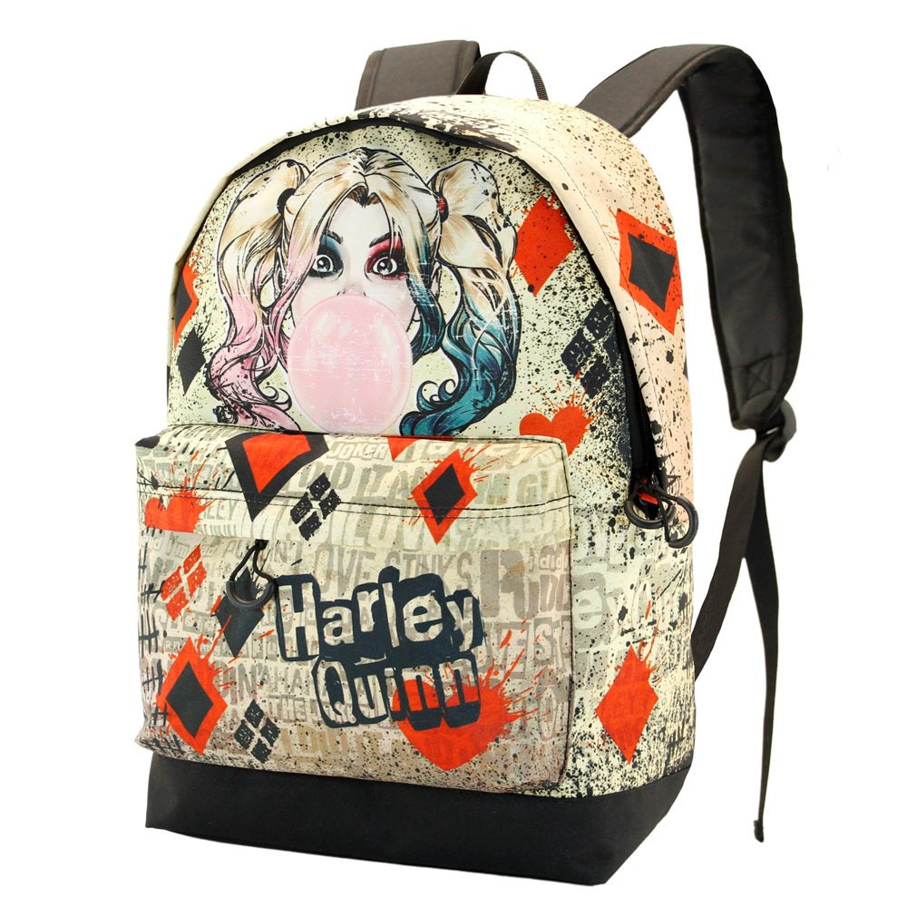 Mochila Harley Quinn Bege