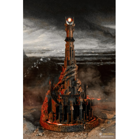 Capacete Sauron 1:1 com Torre Negra Pure Arts