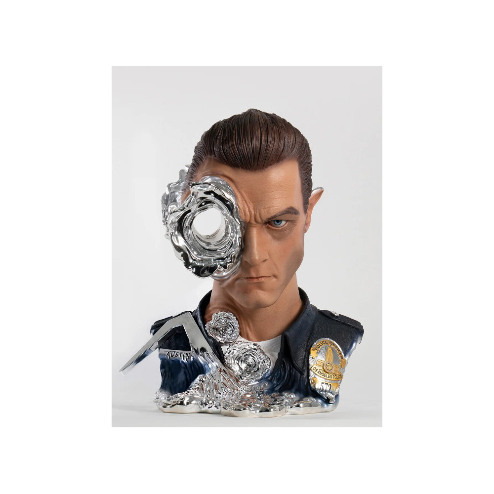 Figura Terminator 1/1 T-1000 Art Mask Painted Ed.