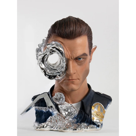 Figura Terminator 1/1 T-1000 Art Mask Painted Ed.