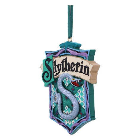 Ornamento de Natal Harry Potter Brasão de Slytherin