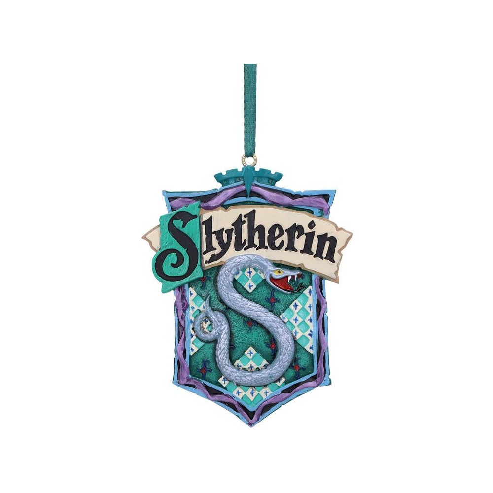 Ornamento de Natal Harry Potter Brasão de Slytherin