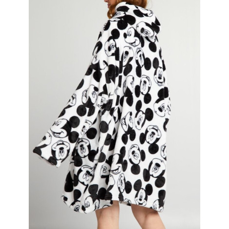 Poncho Mickey Disney flanela adulto