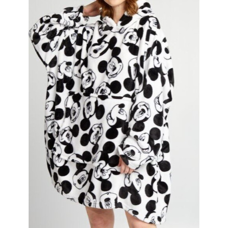 Poncho Mickey Disney flanela adulto