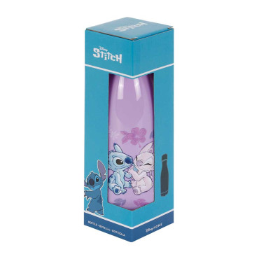 Stitch Garrafa e Anjo Lilás Disney