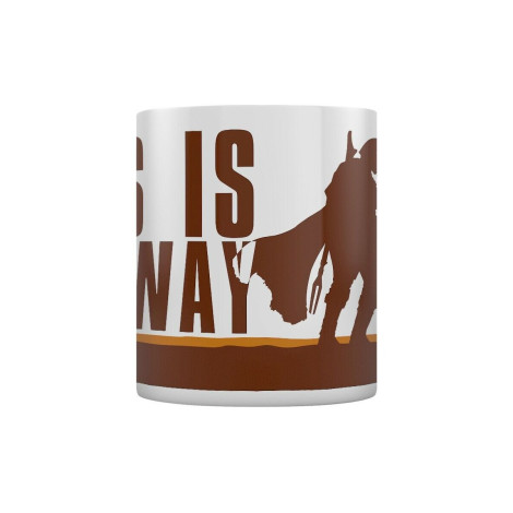 A caneca Mandalorian The Child This Is The Way