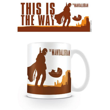 A caneca Mandalorian The Child This Is The Way