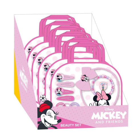 SET DE BELLEZA ACCESORIOS DISPLAY MINNIE