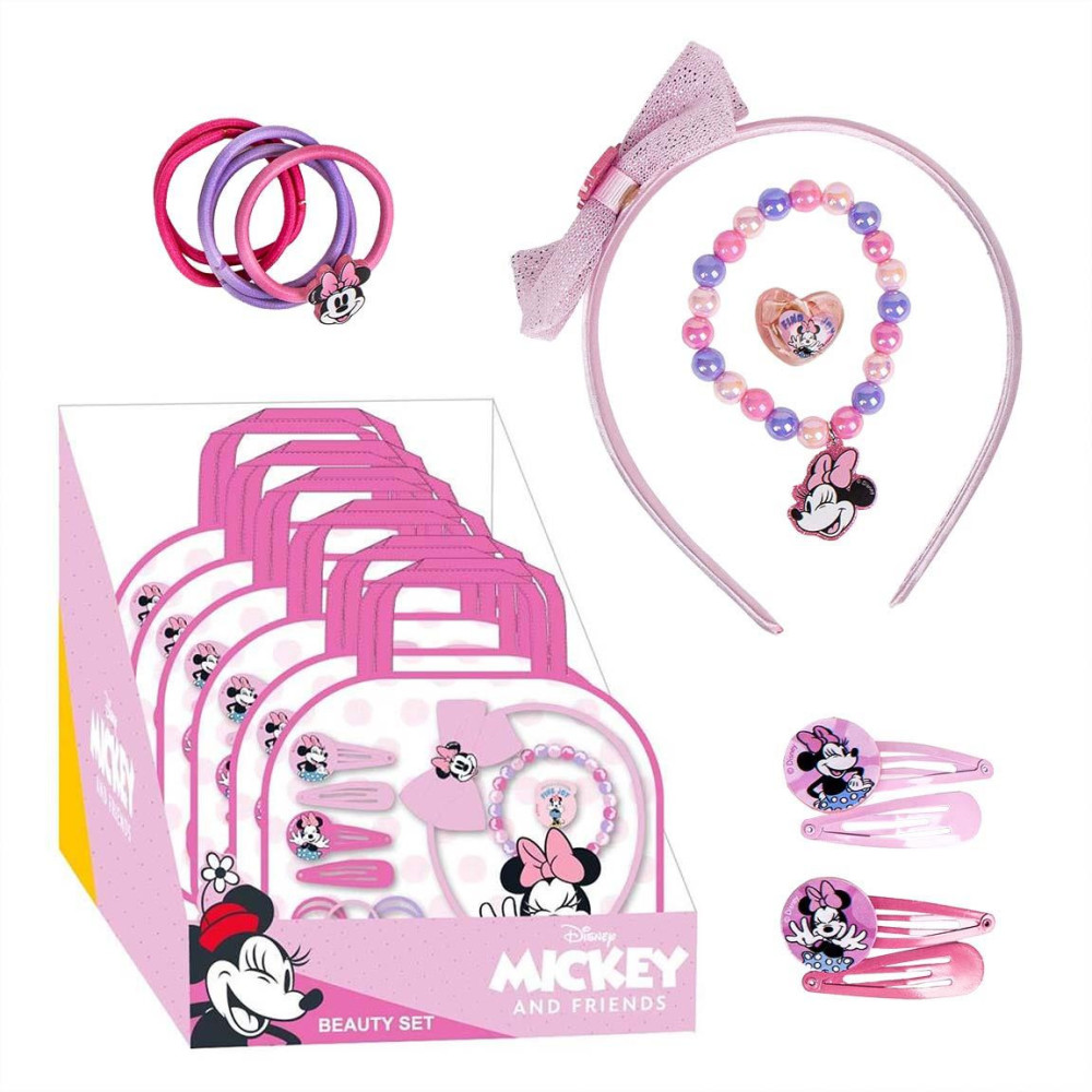 SET DE BELLEZA ACCESORIOS DISPLAY MINNIE