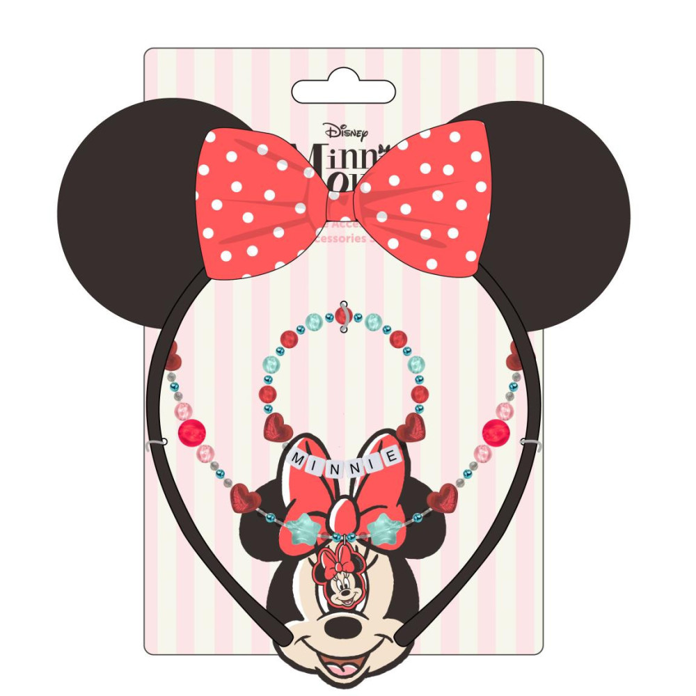 BISUTERIA PACK 3 PIEZAS MINNIE