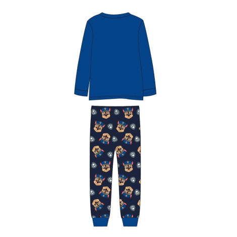 PIJAMA LARGO CORAL FLEECE APLICACIONES PAW PATROL