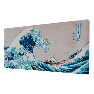 Hokusai A Grande Onda de Kanagawa Tapete de rato XL