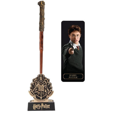 Caneta Varinha Harry Potter com suporte