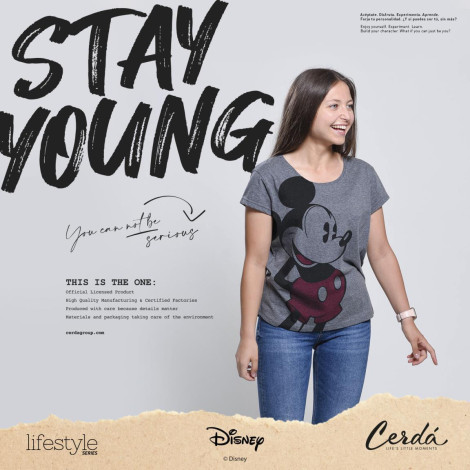 T-shirt de menina Mickey Mouse Disney