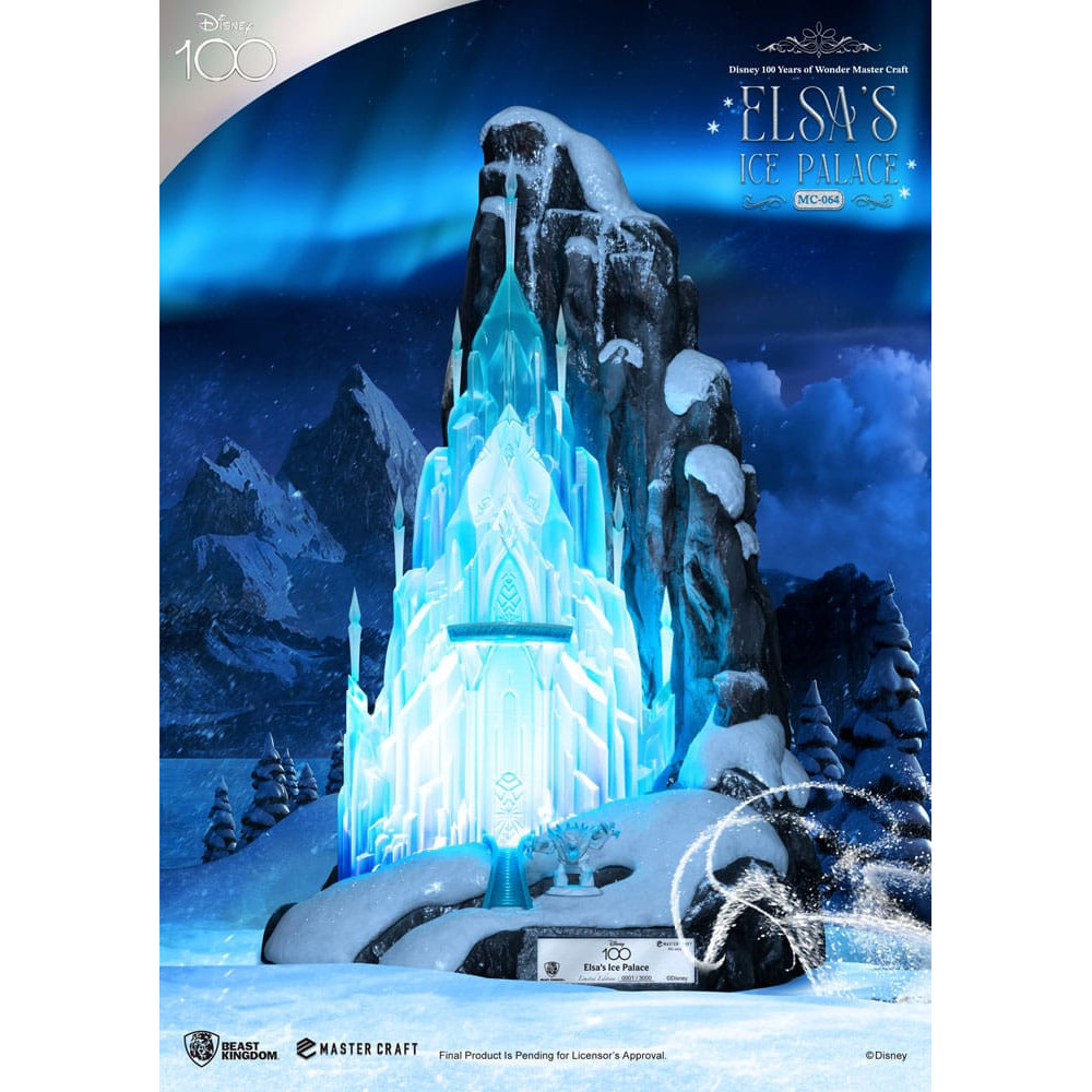 Frozen Elsa Palace Figure Master Craft Disney 100 Anos