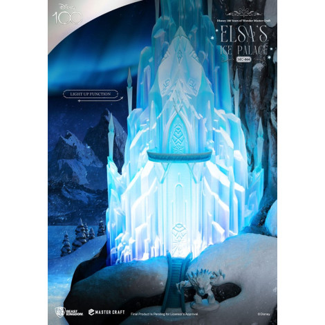 Frozen Elsa Palace Figure Master Craft Disney 100 Anos