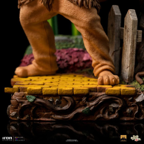 O Feiticeiro de Oz Figura 1/10 Deluxe Art Scale Leão Covarde 20 Cm