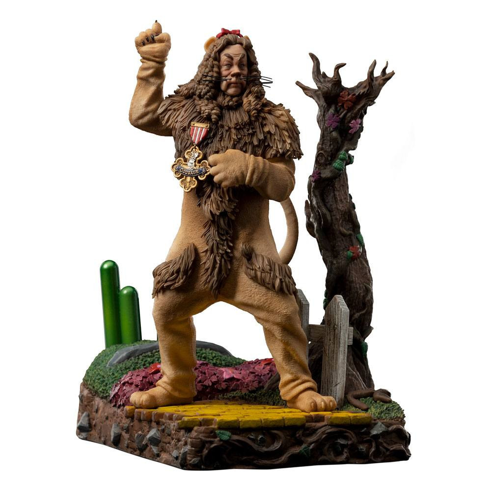 O Feiticeiro de Oz Figura 1/10 Deluxe Art Scale Leão Covarde 20 Cm