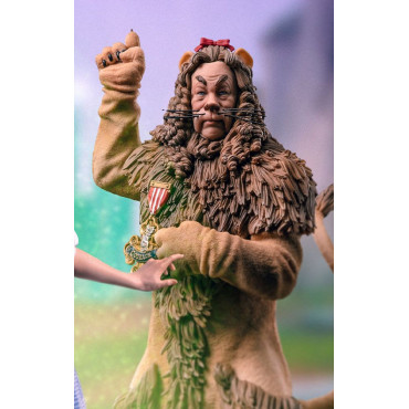 O Feiticeiro de Oz Figura 1/10 Deluxe Art Scale Leão Covarde 20 Cm