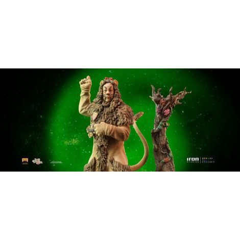 O Feiticeiro de Oz Figura 1/10 Deluxe Art Scale Leão Covarde 20 Cm