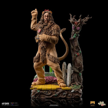 O Feiticeiro de Oz Figura 1/10 Deluxe Art Scale Leão Covarde 20 Cm