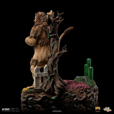 O Feiticeiro de Oz Figura 1/10 Deluxe Art Scale Leão Covarde 20 Cm