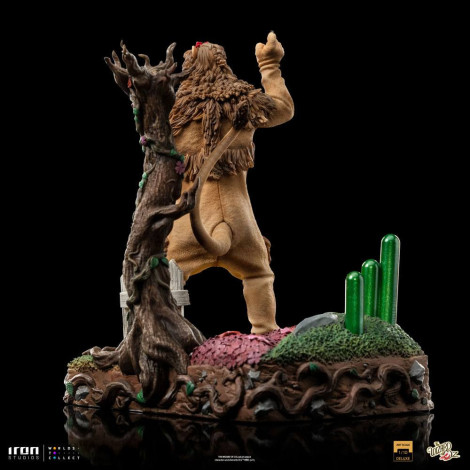 O Feiticeiro de Oz Figura 1/10 Deluxe Art Scale Leão Covarde 20 Cm